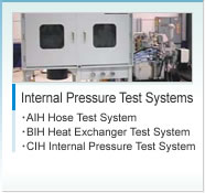 Internal Pressure Test Systems