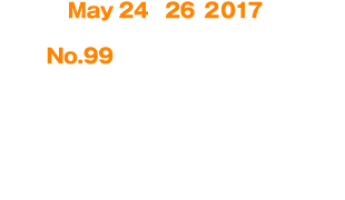 Calendar : May 24 - 26, 2017Exhibition site :  Pacifico Yokohama Exhibition Hall, Japan
 Booth : No. 99